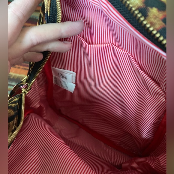 Small leopard print backpack - Picture 3 of 4